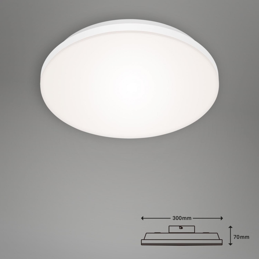 Briloner 7377-016 - LED Stmívatelné stropní svítidlo LED/12W/230V 3000-6500K + dálkové ovládání