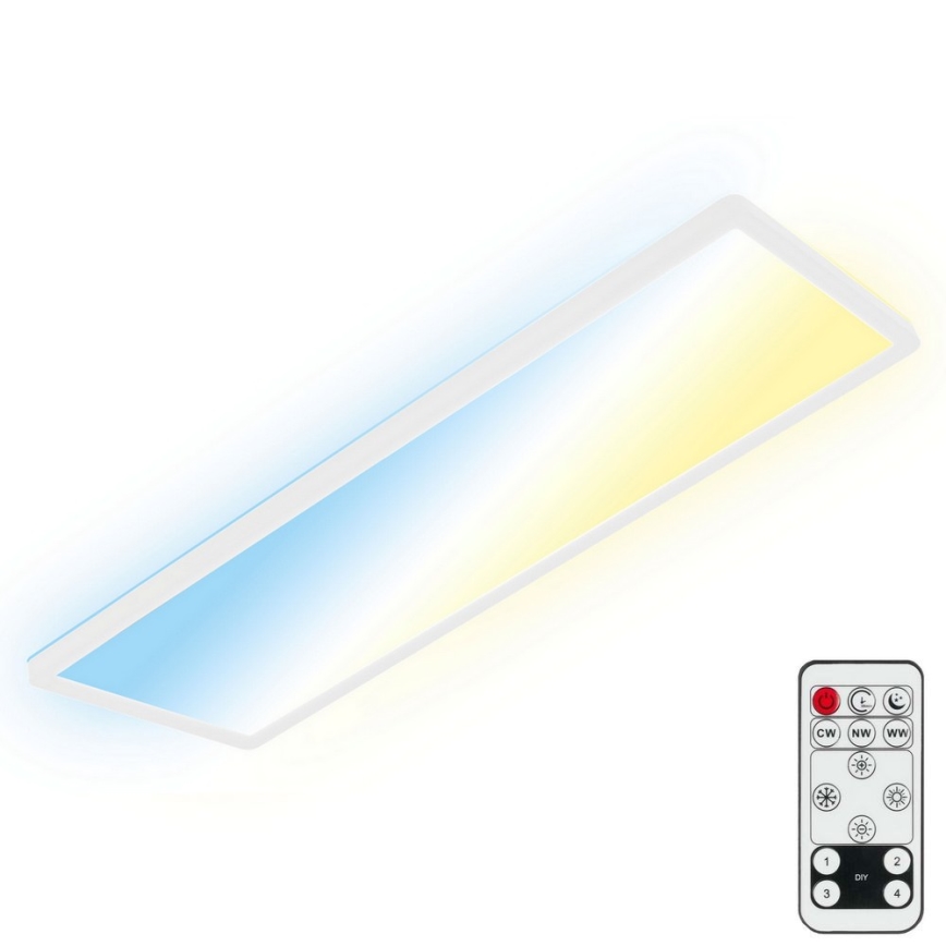 Briloner 7403-016 - LED Stmívatelné stropní svítidlo SLIM LED/23W/230V 2700-6500K + dálkové ovládání