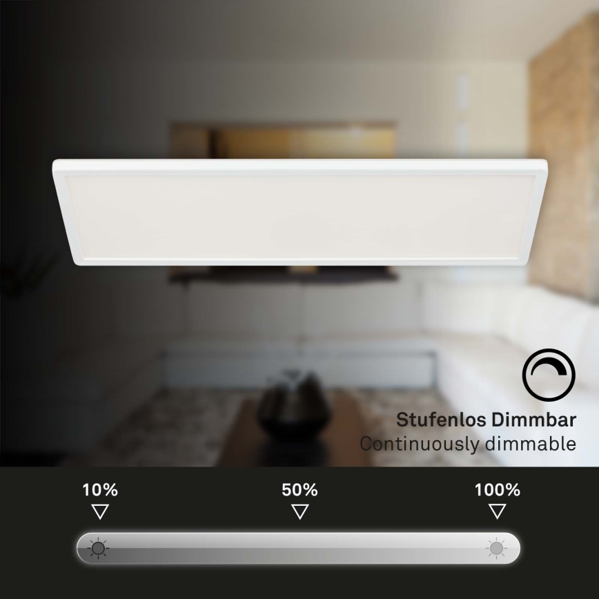 Briloner 7403-016 - LED Stmívatelné stropní svítidlo SLIM LED/23W/230V 2700-6500K + dálkové ovládání
