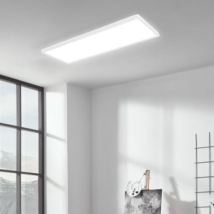 Briloner 7404-016 - LED RGBW Stmívatelný přisazený panel LED/22W/230V 4000K + dálkové ovládání
