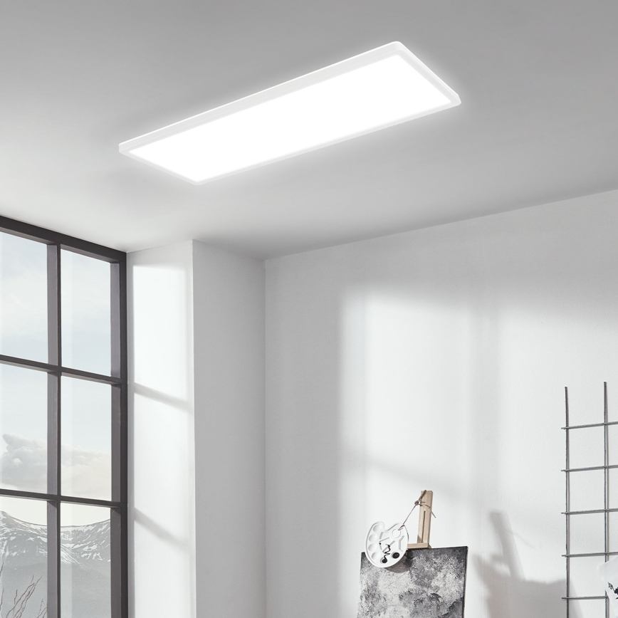 Briloner 7404-016 - LED RGBW Stmívatelný přisazený panel LED/22W/230V 4000K + dálkové ovládání