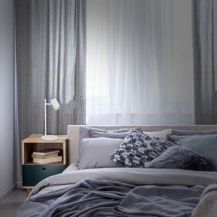 Briloner 7408-016 - Stolní lampa RETRO 1xGU10/9W/230V bílá