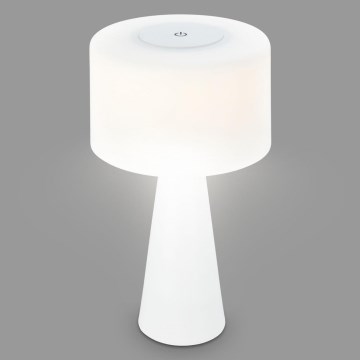 Briloner 7420016 - LED Stmívatelná nabíjecí dotyková venkovní stolní lampa LED/4W/5V IP44 3000K bílá