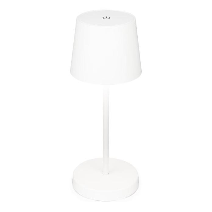 Briloner 7423016 - LED Stmívatelná nabíjecí venkovní stolní lampa LED/2,6W/5V 2000mAh IP44 bílá