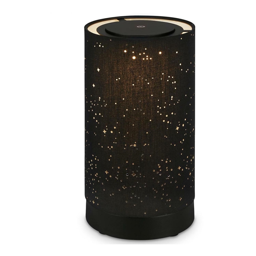 Briloner 7449-015 - LED Stmívatelná venkovní dotyková lampa STARRY SKY LED/3W/5V IP44 2000 mAh černá