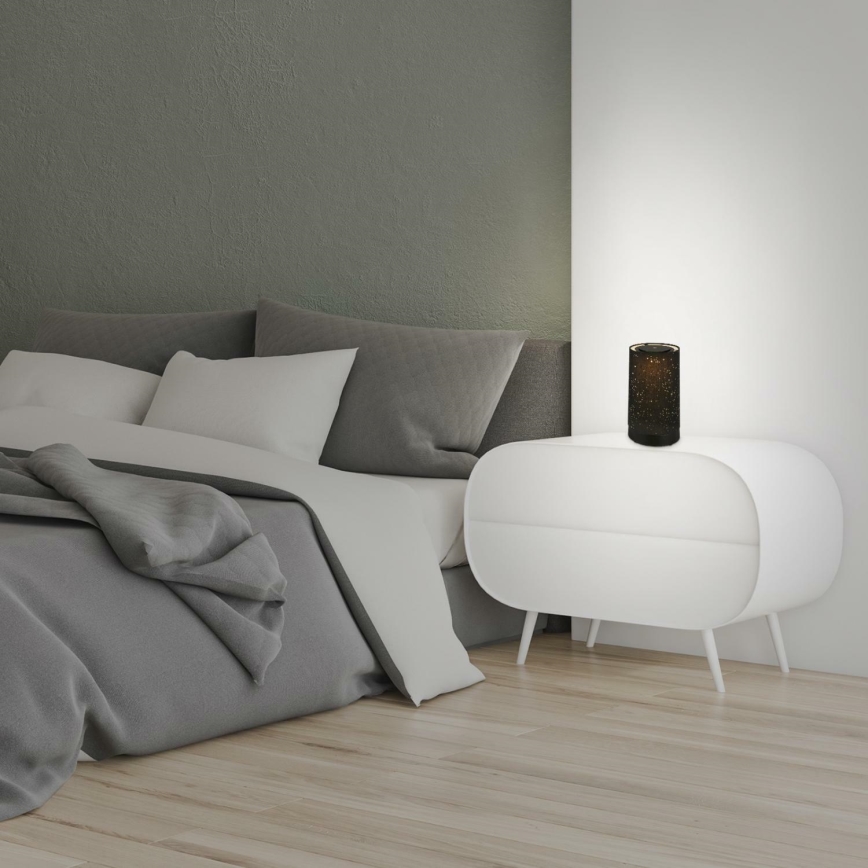 Briloner 7449-015 - LED Stmívatelná venkovní dotyková lampa STARRY SKY LED/3W/5V IP44 2000 mAh černá