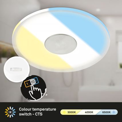 Briloner 7480019 - LED Koupelnové podhledové svítidlo LED/6W/230V 3000/4000/6500K IP44 bílá