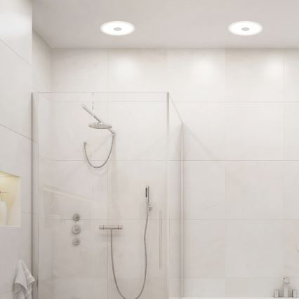 Briloner 7481019 - LED Koupelnové podhledové svítidlo LED/12W/230V 3000/4000/6500K IP44 bílá