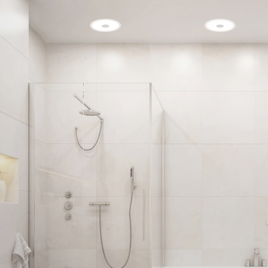 Briloner 7481019 - LED Koupelnové podhledové svítidlo LED/12W/230V 3000/4000/6500K IP44 bílá