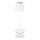Briloner 7517016 - LED RGBW Stmívatelná nabíjecí venkovní stolní lampa CILANO LED/3W/5V IP44 2000 mAh bílá