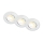 Briloner 7586036 - SADA 3x LED Koupelnové podhledové svítidlo KLIRA 1xLED/4,9W/230V 2500/3000/4000K IP23 bílá