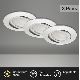 Briloner 8309-039 - SADA 3x LED Stmívatelné koupelnové podhledové svítidlo LED/5W/230V IP23