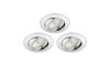 Briloner 8312-039 - SADA 3x LED Koupelnové podhledové svítidlo LED/5W/230V IP23