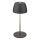 Briloner - LED Stmívatelná nabíjecí dotyková venkovní stolní lampa MINI LED/2,5W/5V IP44 1800 mAh antracit