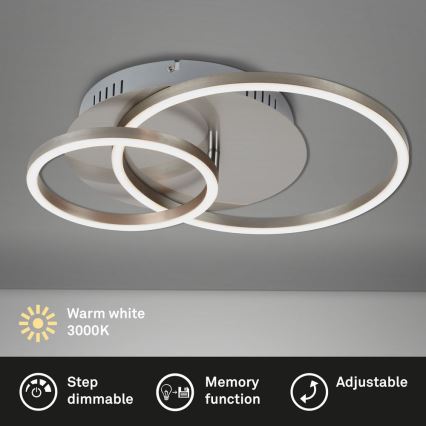 Briloner - LED Stmívatelné stropní svítidlo FRAMES LED/24,5W/230V