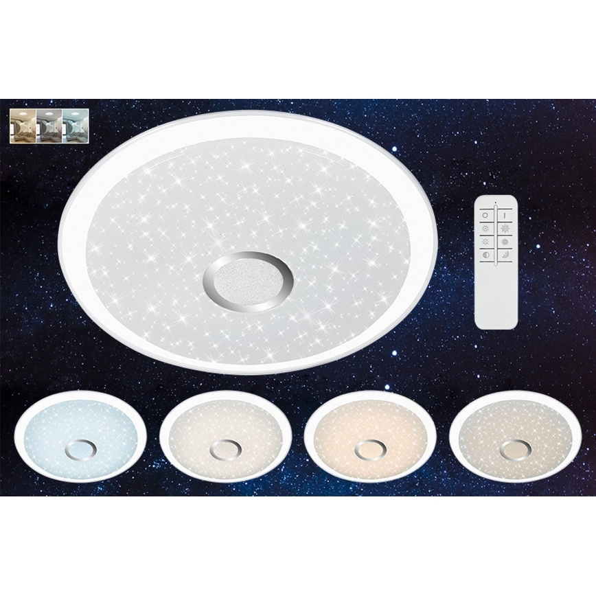 Briloner 3399-016 - LED Stmívatelné stropní svítidlo LED/24W/230V 3000K-65000K + dálkové ovládání