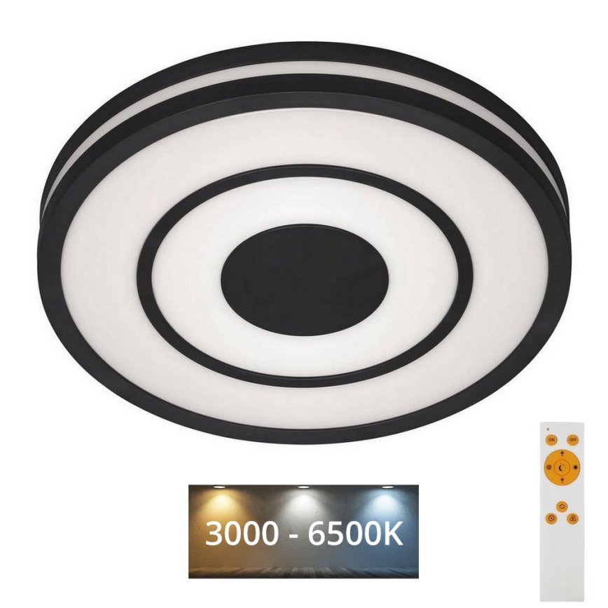 Briloner - LED Stmívatelné stropní svítidlo RIPPLE LED/24W/230V 3000-6500K + dálkové ovládání
