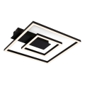 Briloner - LED Stropní svítidlo FRAME LED/22W/230V 3000K 30x32 cm černá