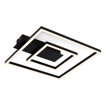 Briloner - LED Stropní svítidlo FRAME LED/22W/230V 3000K 30x32 cm černá