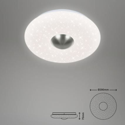 Briloner - LED Stropní svítidlo NALU LED/12W/230V