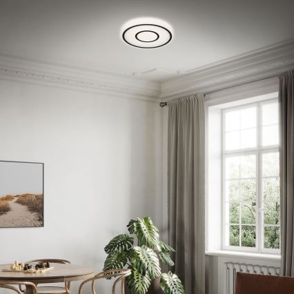 Briloner - LED Stropní svítidlo SIRKEL LED/12W/230V černá