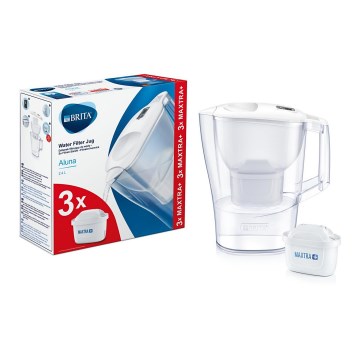 Brita - Filtrační konvice Aluna 2,4 l + 3 filtry