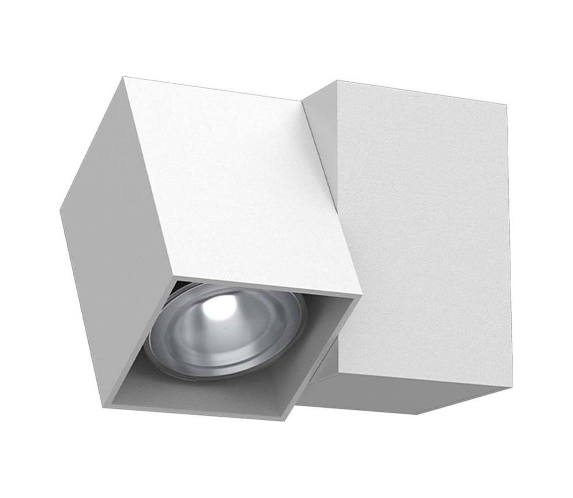 - Brosline 2293 - Nástěnné bodové svítidlo CUBE 1xGU10/10W/230V bílá 2293
