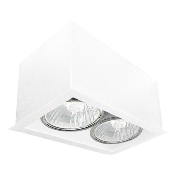 Brosline - Bodové svítidlo 2xGU10/10W/230V bílá