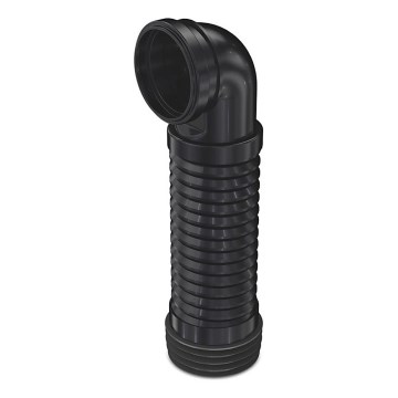 Bruckner - Flexi dopojení pro závěsné WC 90° 20,5-37 cm černá