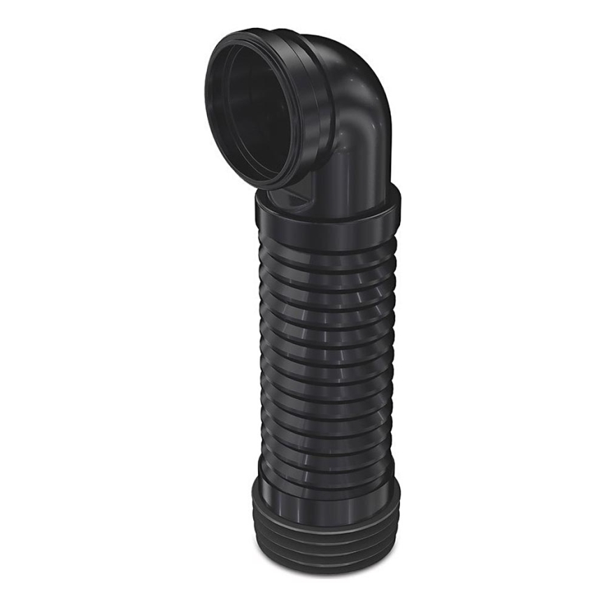 Bruckner - Flexi dopojení pro závěsné WC 90° 20,5-37 cm černá