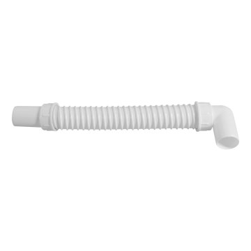 Bruckner - Flexi propojovací trubka koleno 80 cm bílá
