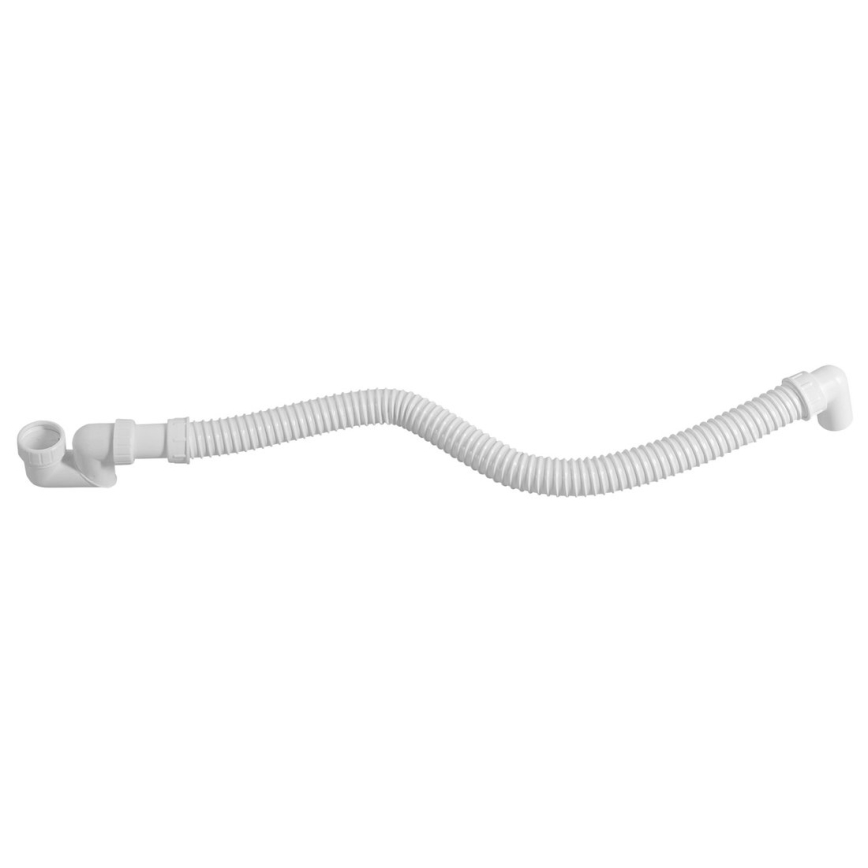 Bruckner - Flexi propojovací trubka koleno 80 cm bílá