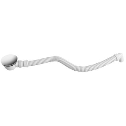 Bruckner - Flexi propojovací trubka koleno 80 cm bílá