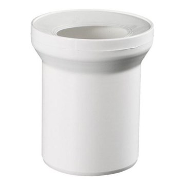 Bruckner - Přímý kus dopojení k WC 25 cm bílá