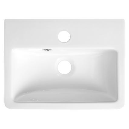 Bruckner - Umyvadlo NOAM 37,5x28 cm keramika/bílá