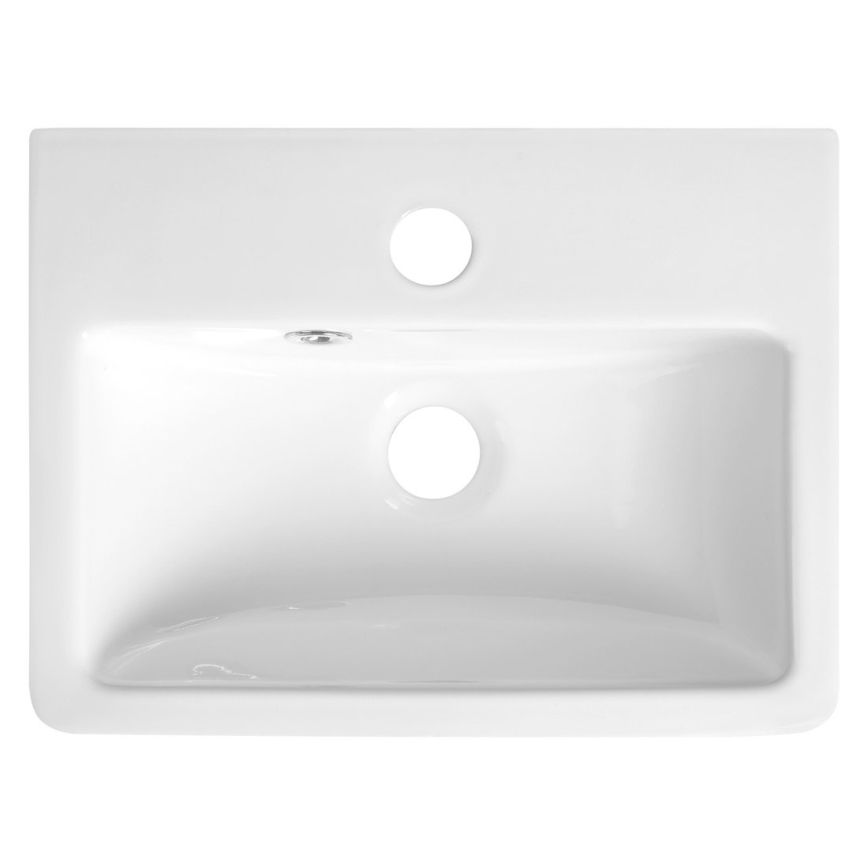 Bruckner - Umyvadlo NOAM 37,5x28 cm keramika/bílá