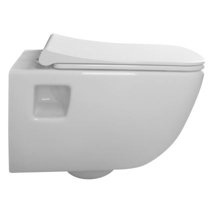 Bruckner - Závěsné WC Rimless WALTER keramika/bílá