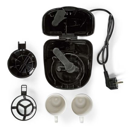 Butler - Kávovar na dva hrnky 450W/230V černá