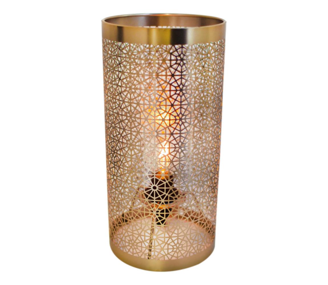 ByRydens 4000500-6519 - Stolní lampa HERMINE 1xE14/5W/230V mosaz 4000500-6519