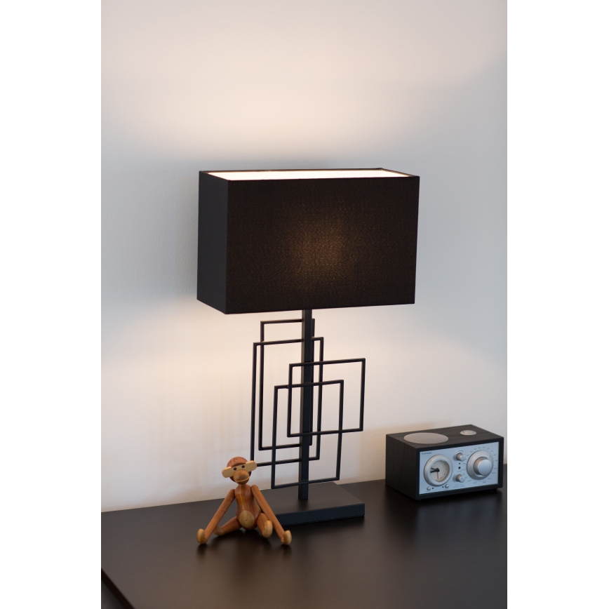 ByRydens - Stolní lampa PARAGON 1xE27/5W/230V černá