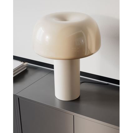 ByRydens - Stolní lampa LEAN ON ME 1xE27/8W/230V krémová