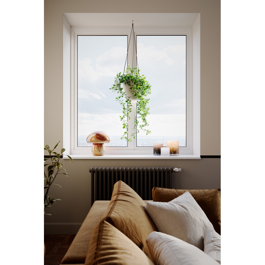 ByRydens - Stolní lampa MIRA MUSHROOM 1xE27/8W/230V hnědá