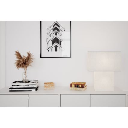 ByRydens - Stolní lampa iSQUARE 1xE27/8W/230V bílá