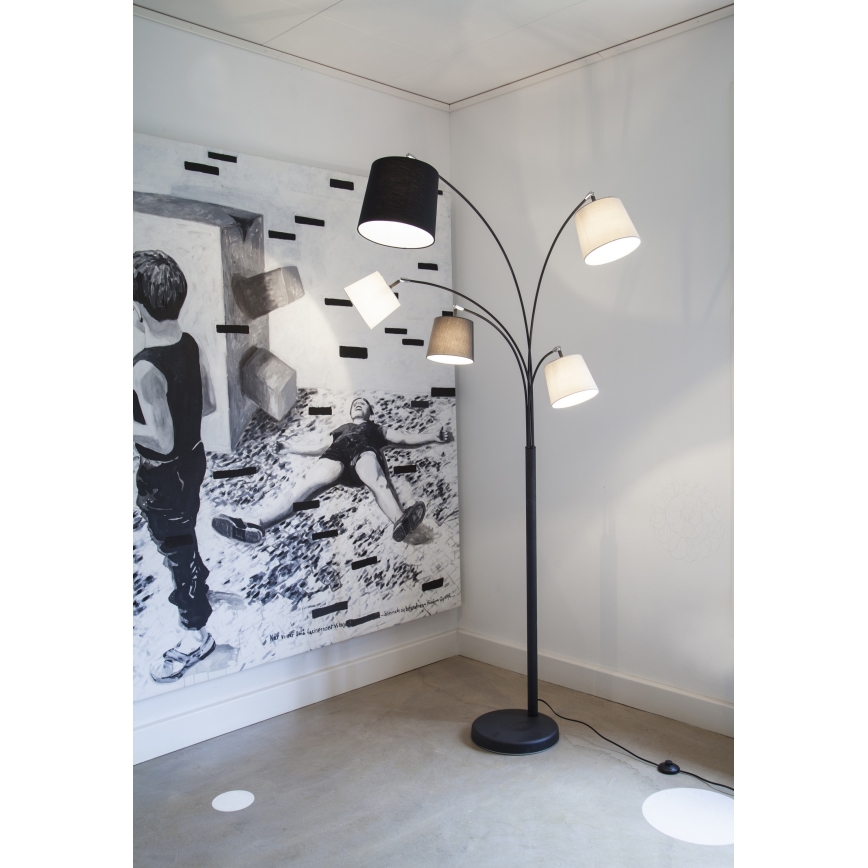 ByRydens - Stojací lampa FOGGY 5xE14/5W/230V
