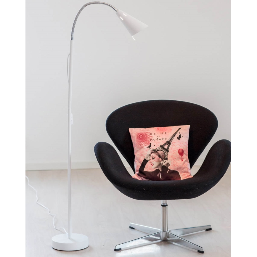 ByRydens - Stojací lampa BEST 1xE14/5W/230V bílá