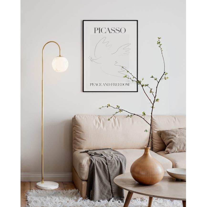 ByRydens - Stojací lampa BELLAGIO 1xE27/8W/230V