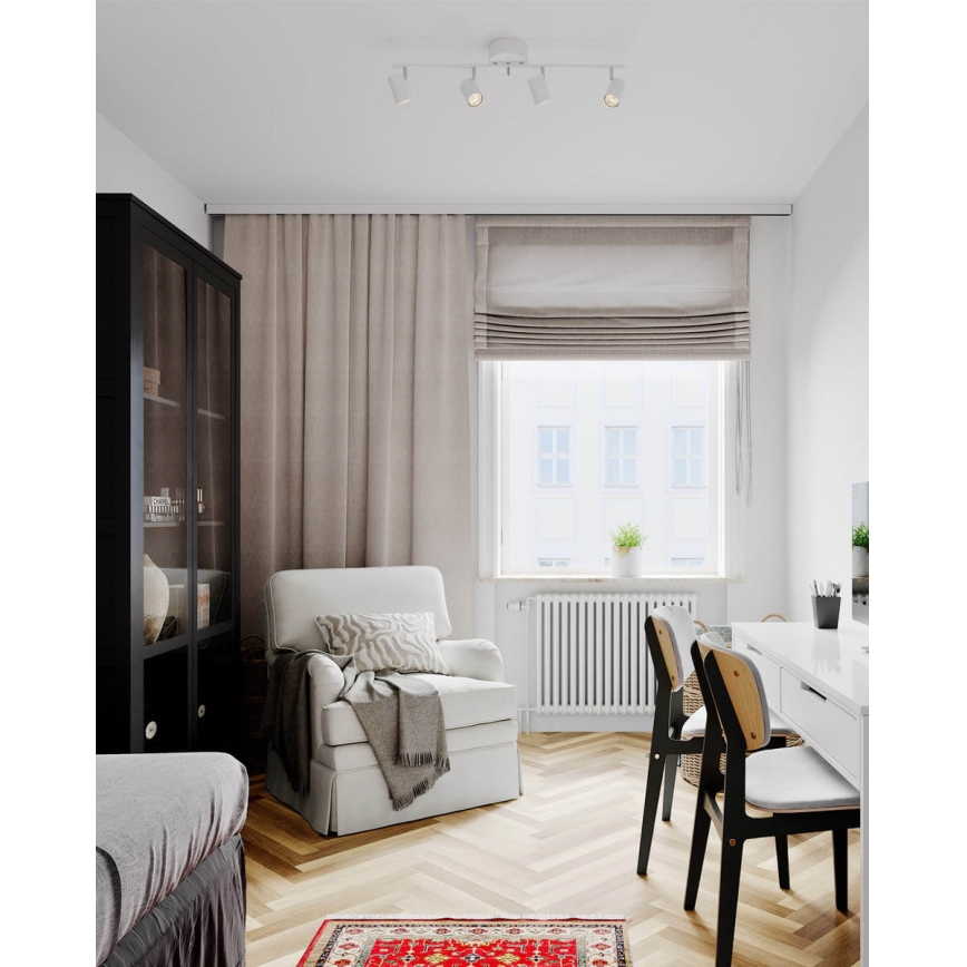 ByRydens - Bodové svítidlo CORRECT 4xGU10/7W/230V bílá