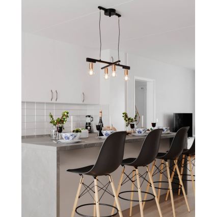 ByRydens - Lustr na lanku ZEONA 4xE27/5W/230V