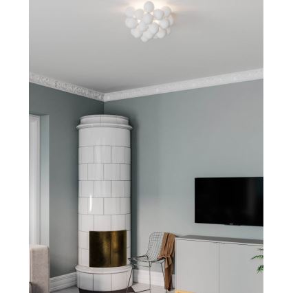 ByRydens - Stropní svítidlo GROSS 6xG9/5W/230V bílá pr. 50 cm