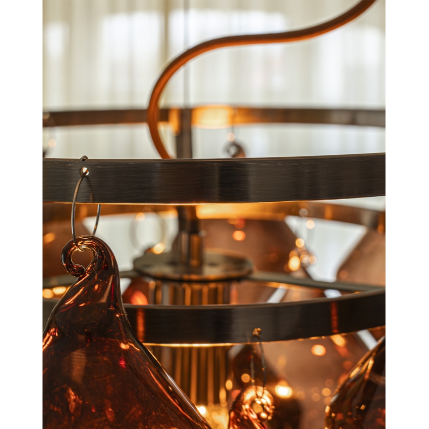 ByRydens - Lustr na lanku GEMMA 1xE27/5W/230V